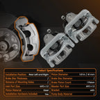 Rear Brake Caliper Set for Chevrolet Malibu (2014-2015)
