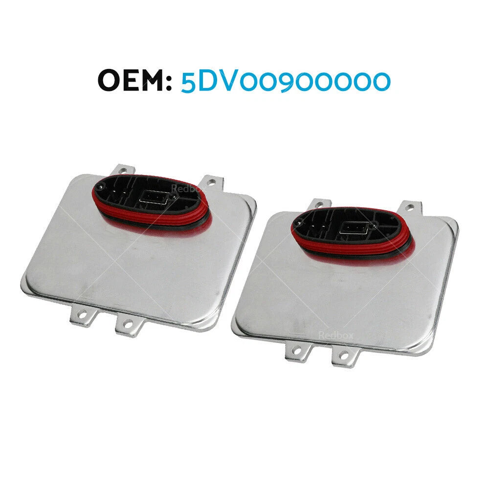 2X Xenon HID Headlight Ballast for Holden Caprice Statesman WM (2006–2017) 5DV00900000
