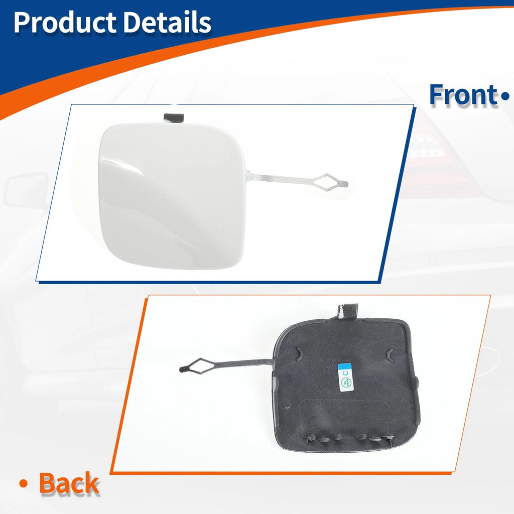 Tow Hook Cover for BMW 1 Series F20 (2012–2019) No. 51117387170 Pure White