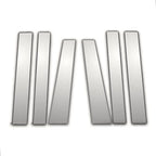 6Pc Chrome Pillar Posts Replacement for Chrysler Town & Country (2008–2019)