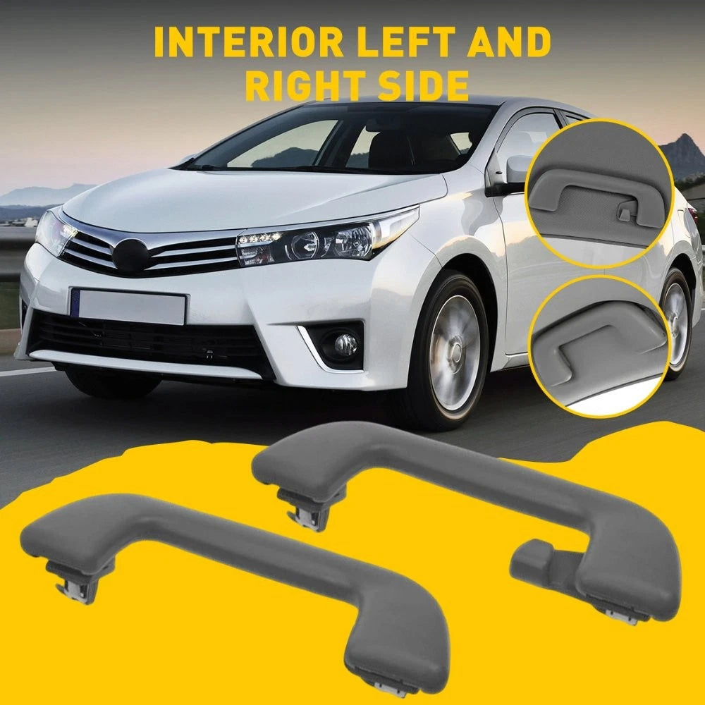 2X Front & Rear Roof Inner Ceiling Pull Handle for Toyota Corolla Yaris Vios