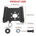 Passenger Seat Swivel Kit for Ford Econoline E150 E250 E350 E450 (1992-2021)