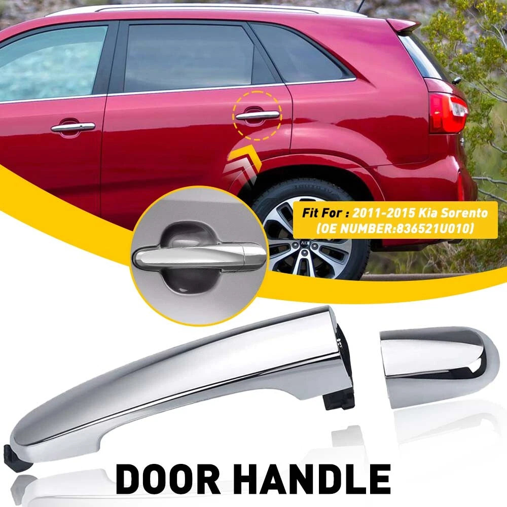 Chrome Outside Rear Left Door Handle for Kia Sorento (2011–2015)