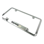 License Plate Frame Replacement Chrome Engraved for Chevrolet Cheyenne (2010–2015)