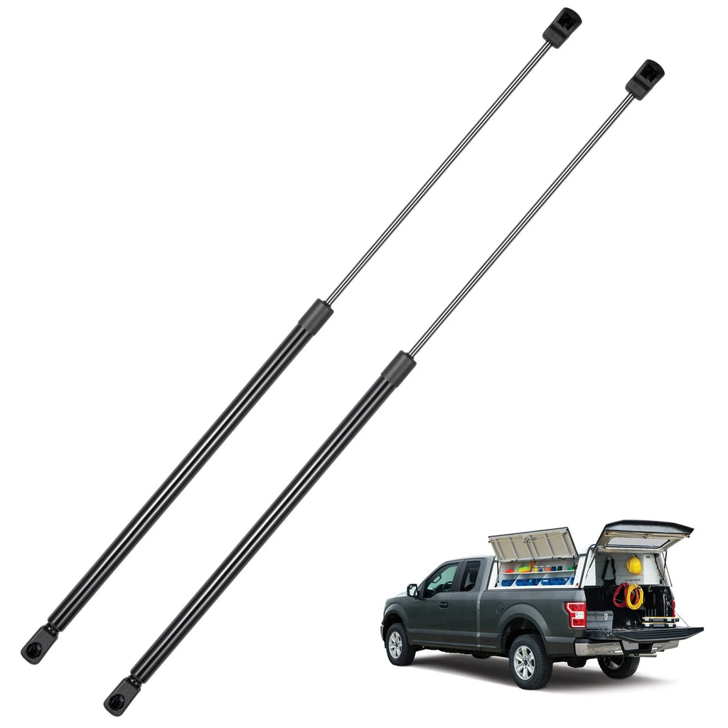 Set of 2 Gas Struts for Pickup Topper Door Cap (24 Inch)