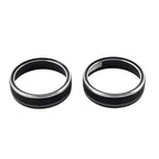 Black AC Air Switch Ring Cover Trim for Lexus NX250 350h 450h (2022-2024)