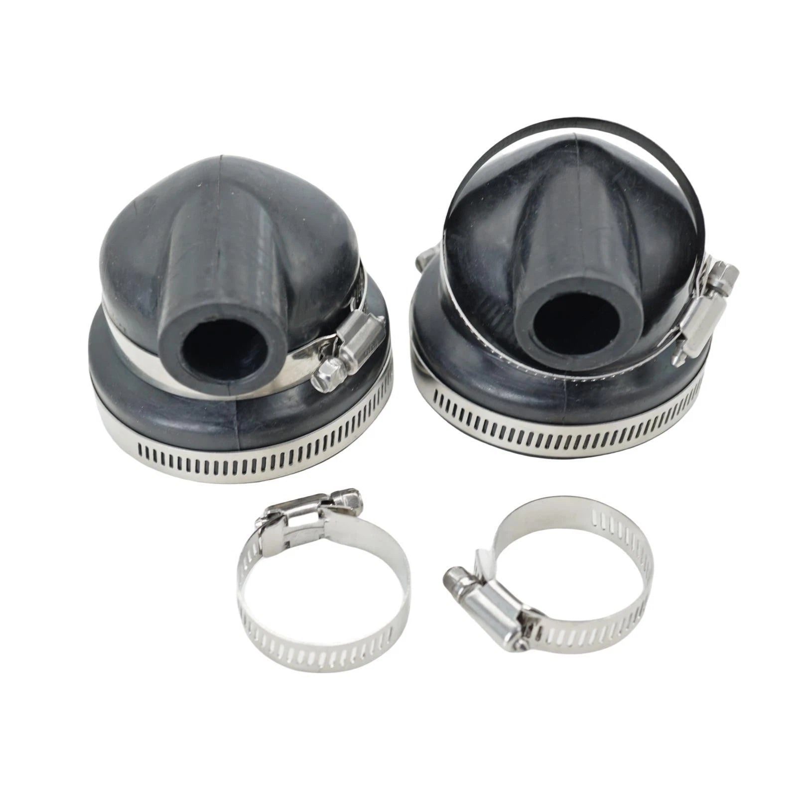 Set of 2 Heat Exchanger End Caps for Volvo Penta MD 2030 (Replacement 3580326, 145536370)
