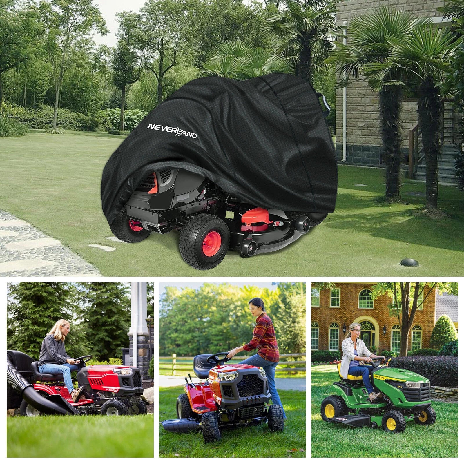Riding Lawn Mower Tractor Cover for Neverland (72")