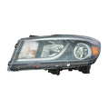 Replacement Driver Side Halogen Headlight Assembly w/o LED Position Lamp