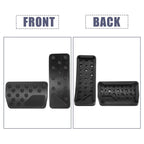 Car Brake Pedal Pad & Gas Accelerator Cover for Jeep (2011-2021) Black