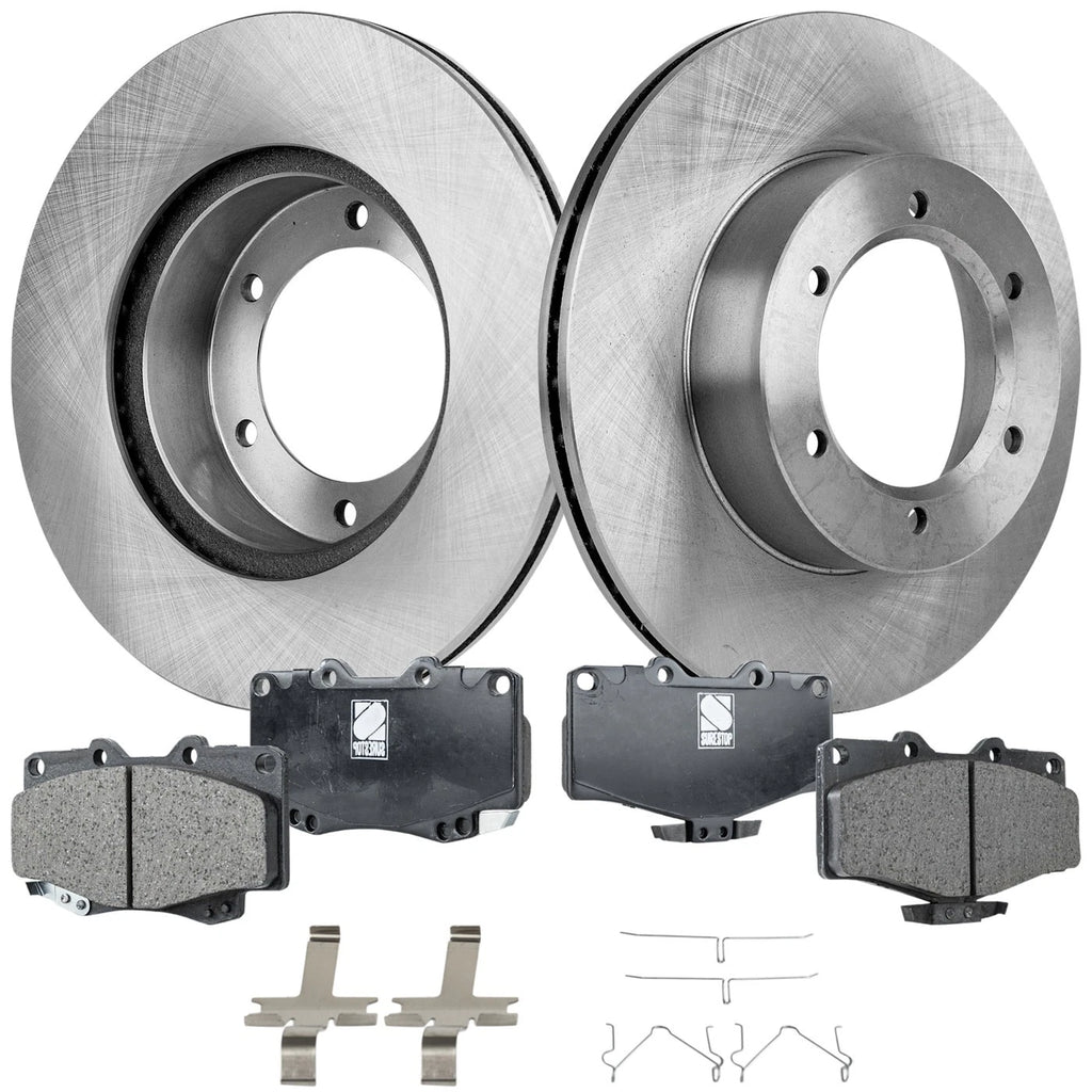 Brake Disc Rotors and Pads Kit for Toyota 4Runner (1996–2002)