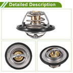 Engine Thermostat for Dodge Ram 1500 (1994–2003), Dakota (1987–2003), Ford F-150 (1975–1994)