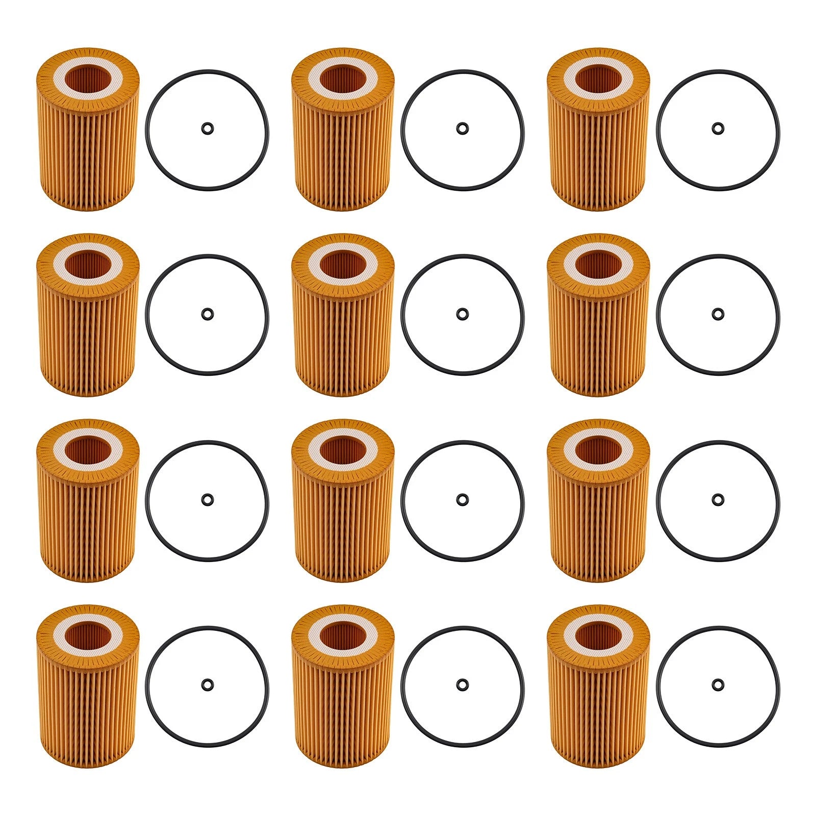 Engine Oil Filter Set for Freightliner Dodge Sprinter 2500 (2007-2013)