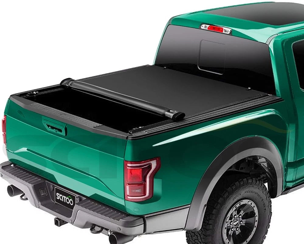 Soft Roll-Up Tonneau Cover for Dodge Ram 1500 8 ft Bed (2002–2019)