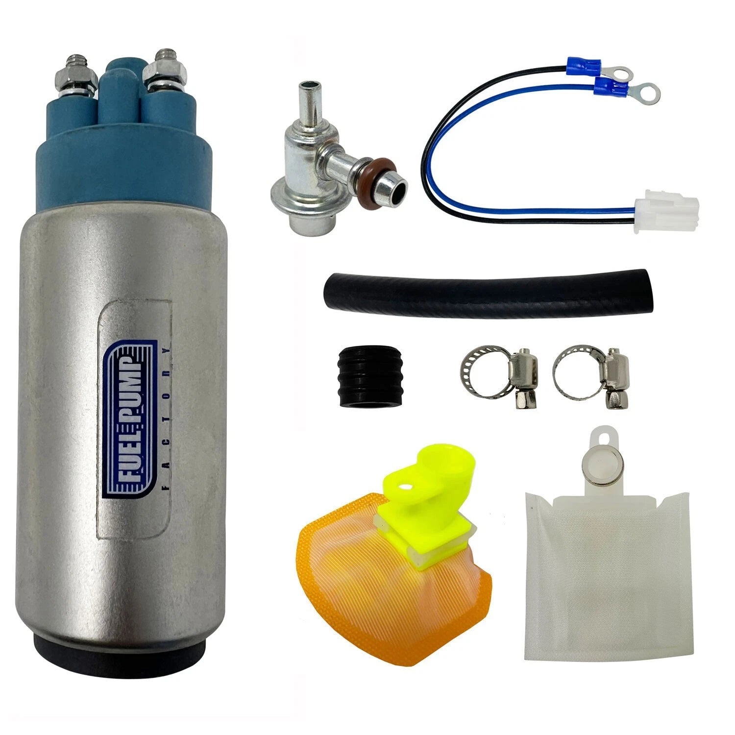 FPF EFI Fuel Pump + Regulator + Strainer for Kawasaki Ninja ZX-6RR (2003–2004)