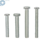 Set of 1112 Metric Machine Screws, Bolts, and Nuts Assortment Kit
