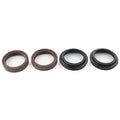 4 x Brown 43x55mm Motorcycle Front Damper Shock Absorber Fork Seal