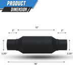 16" Stainless Steel 409 Exhaust Muffler for Universal (1990–2023)