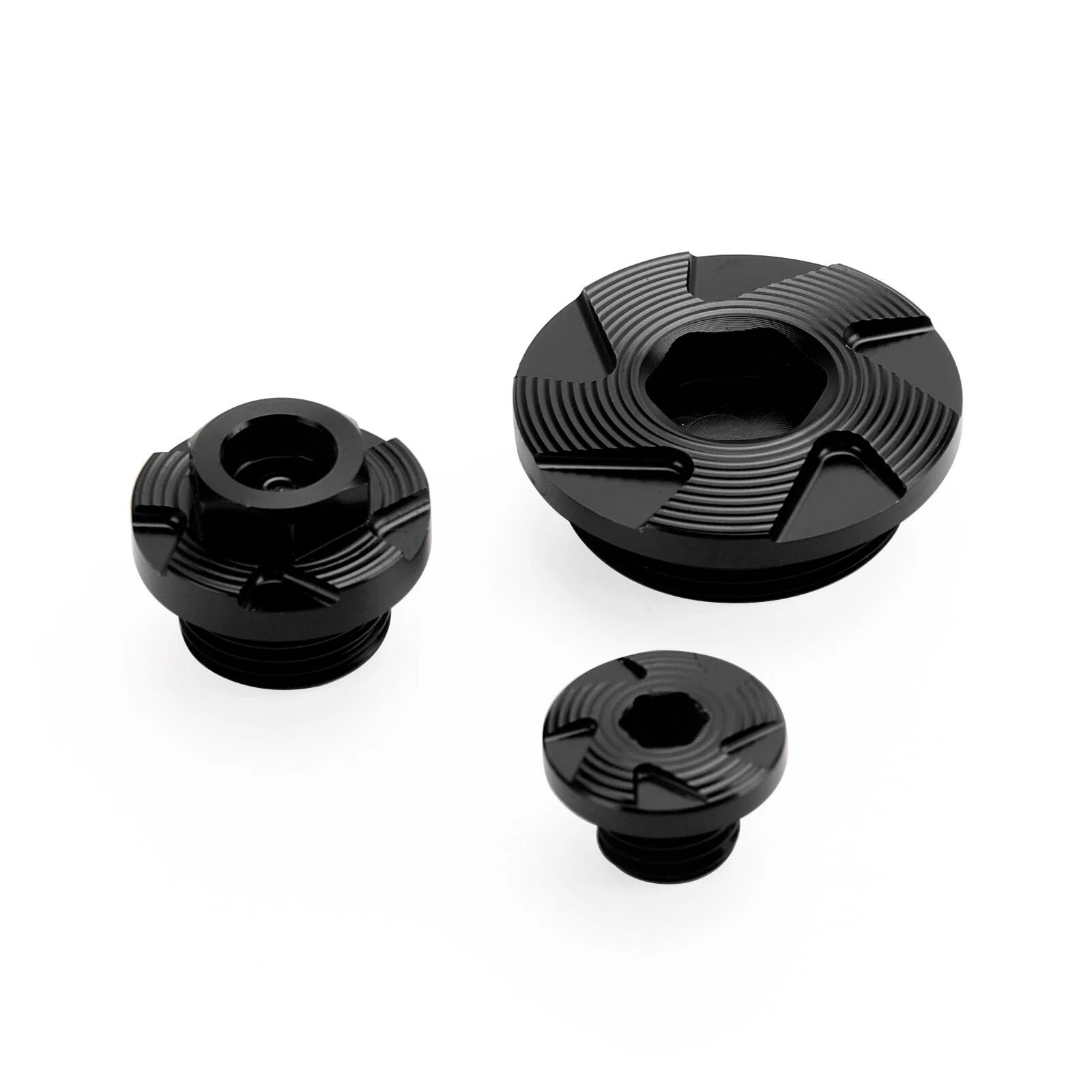 Ignition Cover Oil Cap Engine Plug Kit for Kawasaki KX250 KX450 (2019–2020)