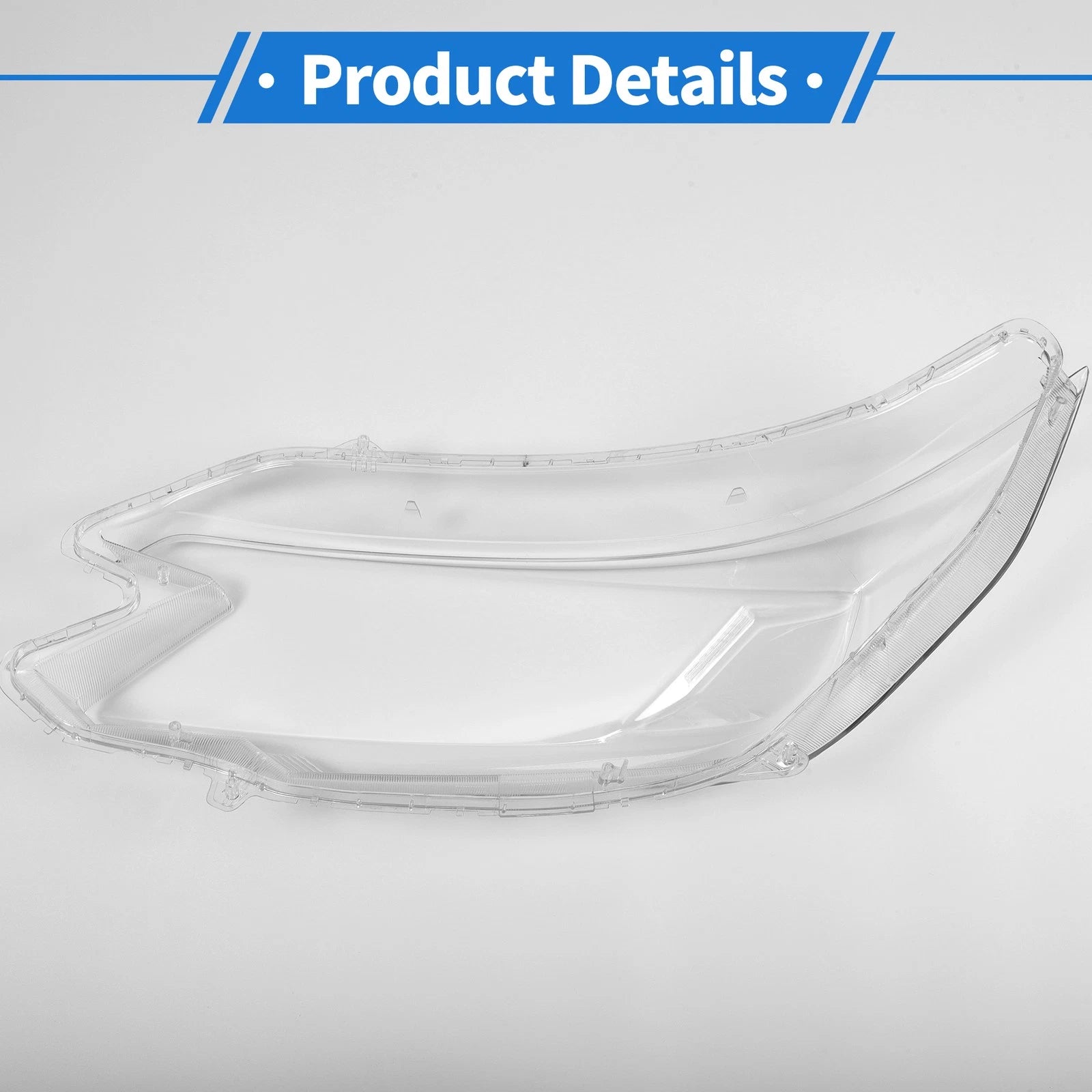 Headlight Lens Cover for Honda CR-V (2015–2016) PC Clear