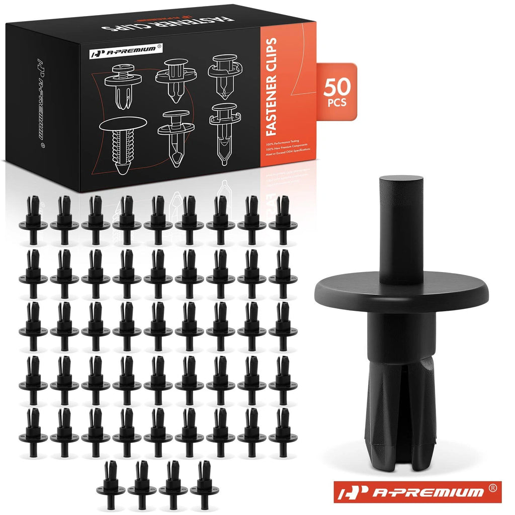 50Pcs Nylon Grille Retainer Clips for Ford 