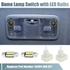 Set of 4 Dome Lamp Switches for Honda Odyssey 