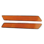 Saddlebag Latch Cover Reflectors for Harley Touring FLHT FLHR FLTR FLHX (2014–2023) Amber