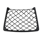 2x Car Large Storage Net Plastic Phone Magazine Holder Elastic-Mesh Bag for Car