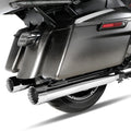4" Slip-On Straight Mufflers Exhaust for Harley Road Street Glide (2017–2025)
