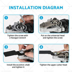 Angle Grinder 100 Conversion Kit for Oscillating Multitool Adapter