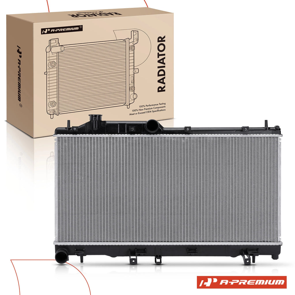 Downflow Radiator for Subaru Impreza WRX STI (2008–2014) Aluminum