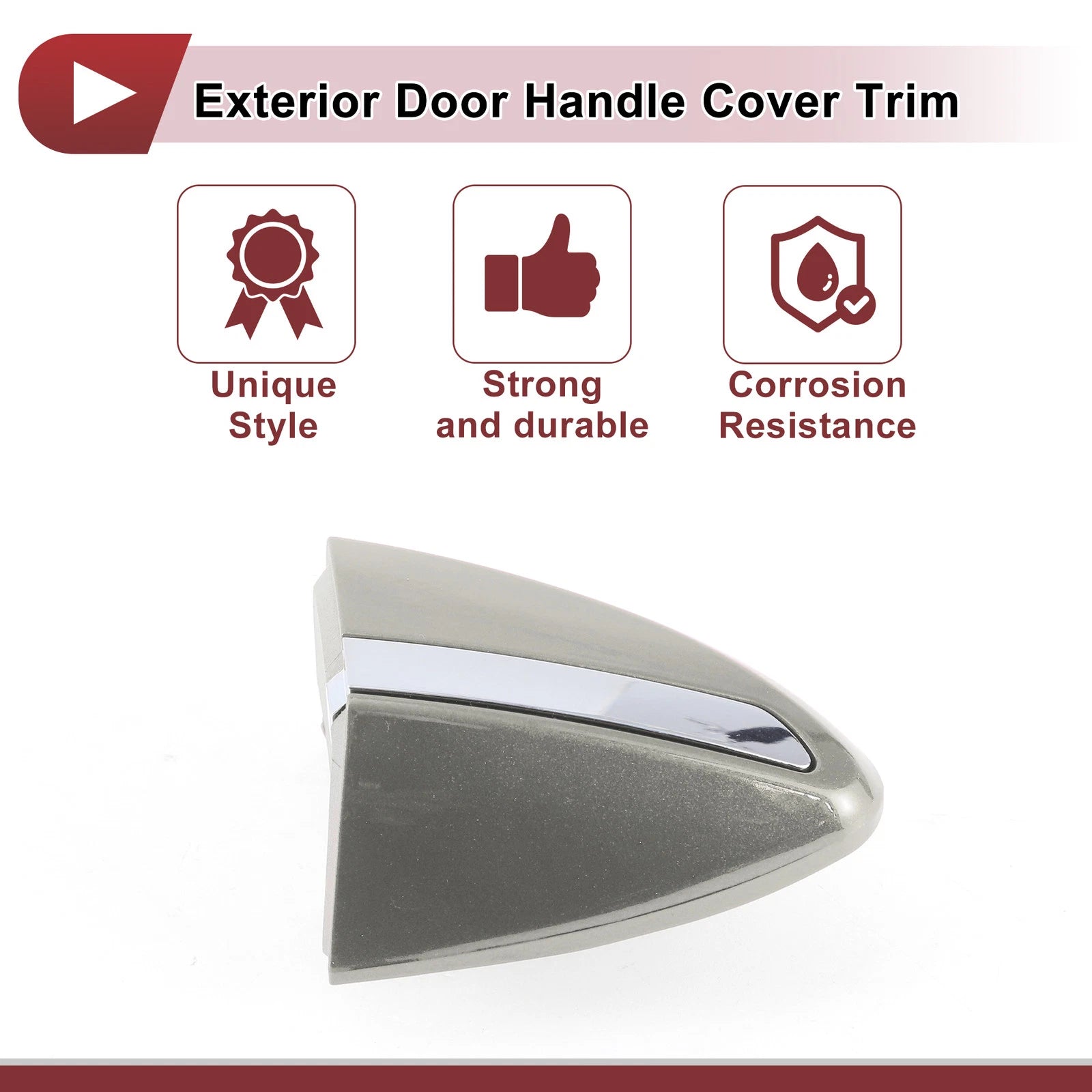 Exterior Door Handle Cover Trim for Toyota Corolla (2014–2018) Yellow