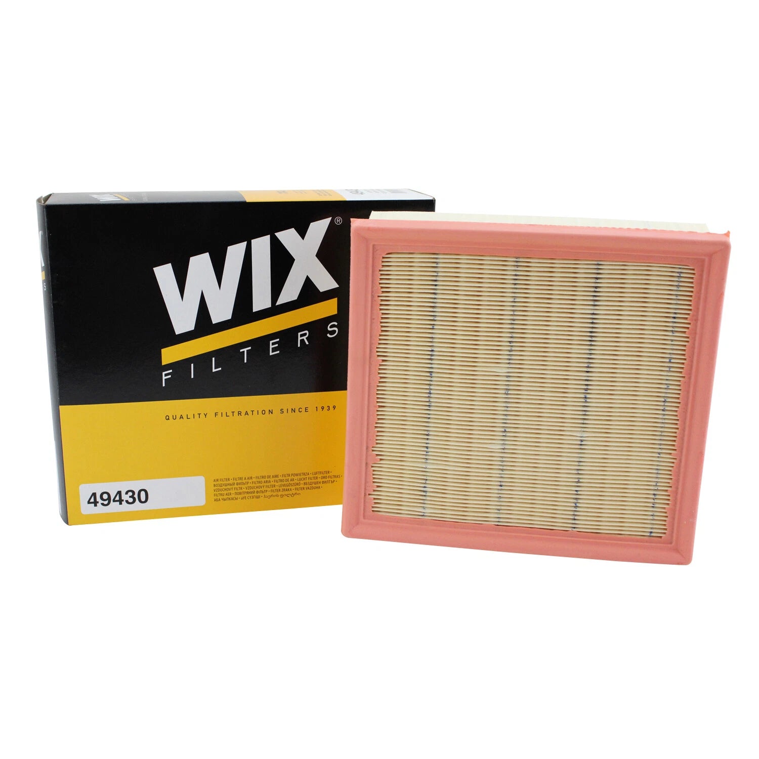 WIX Air Filter 49430 for Lexus ES350 NX200t NX300, Toyota Avalon Camry Sienna (2007–2023)