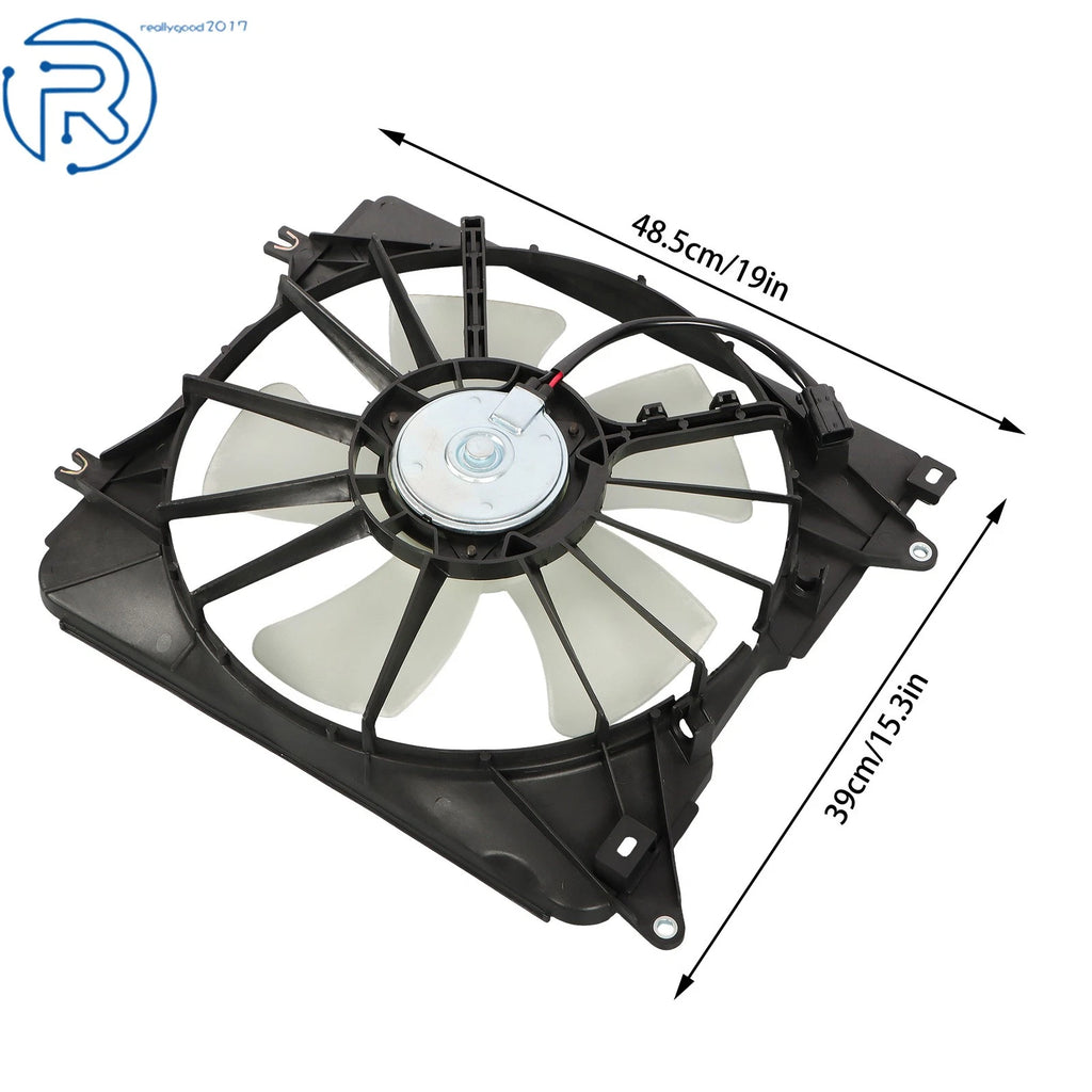 Engine Radiator Cooling Fan Assembly for Honda CR-V 1.5L 2.4L (2017–2022) 601550