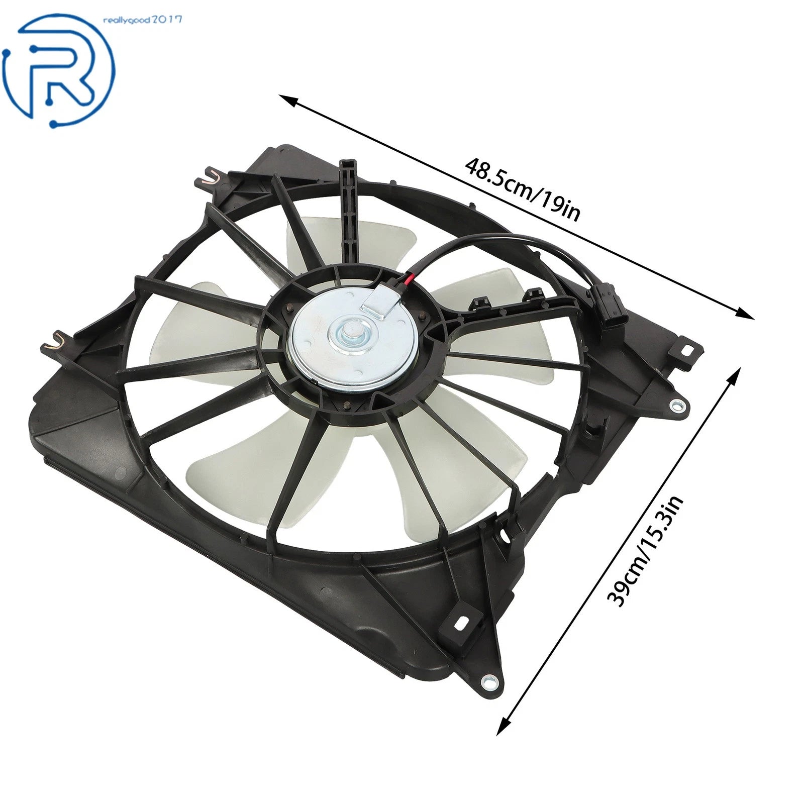 Engine Radiator Cooling Fan Assembly for Honda CR-V 1.5L 2.4L (2017–2022) 601550