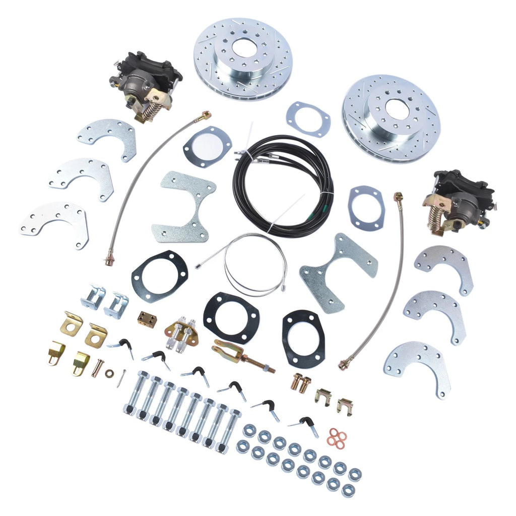 Disc Brake Kit for Ford 8 Inch & 9 Inch Small Bearing (Complete)