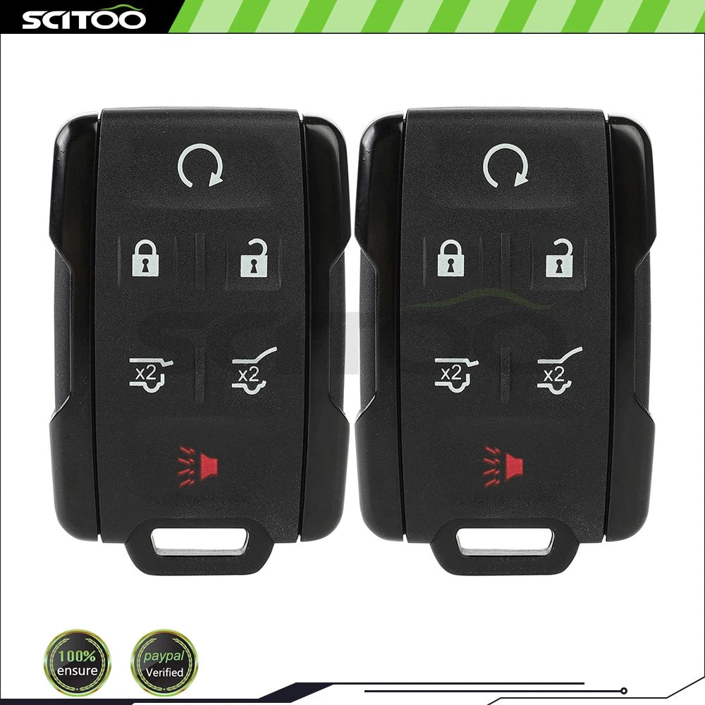 2X Keyless Entry Remote Fob for Chevrolet Suburban (2015–2020)