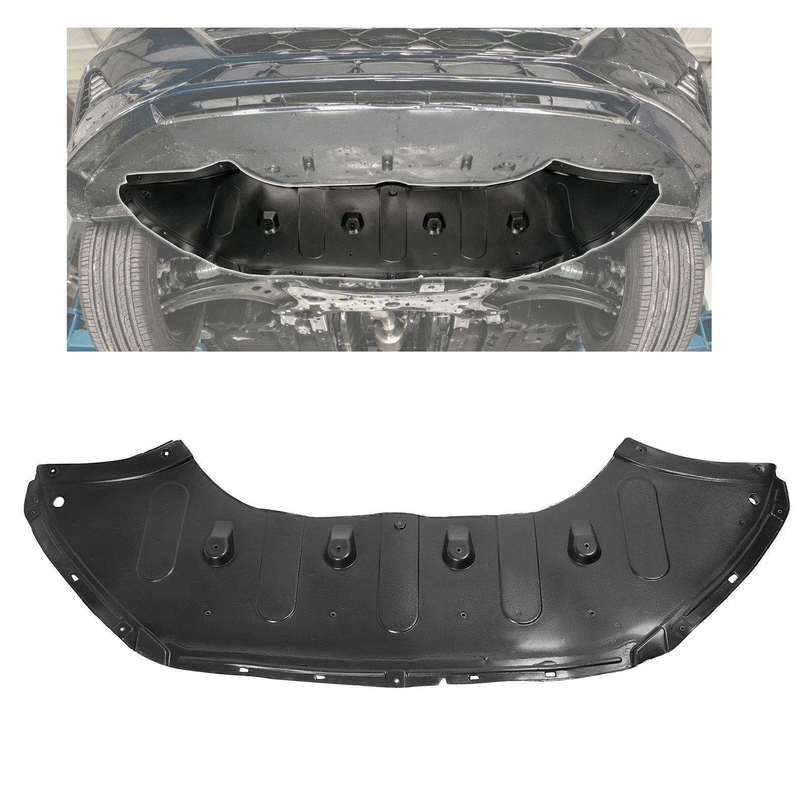 Front Engine Splash Shield Guard for Hyundai Sonata (2018–2019)