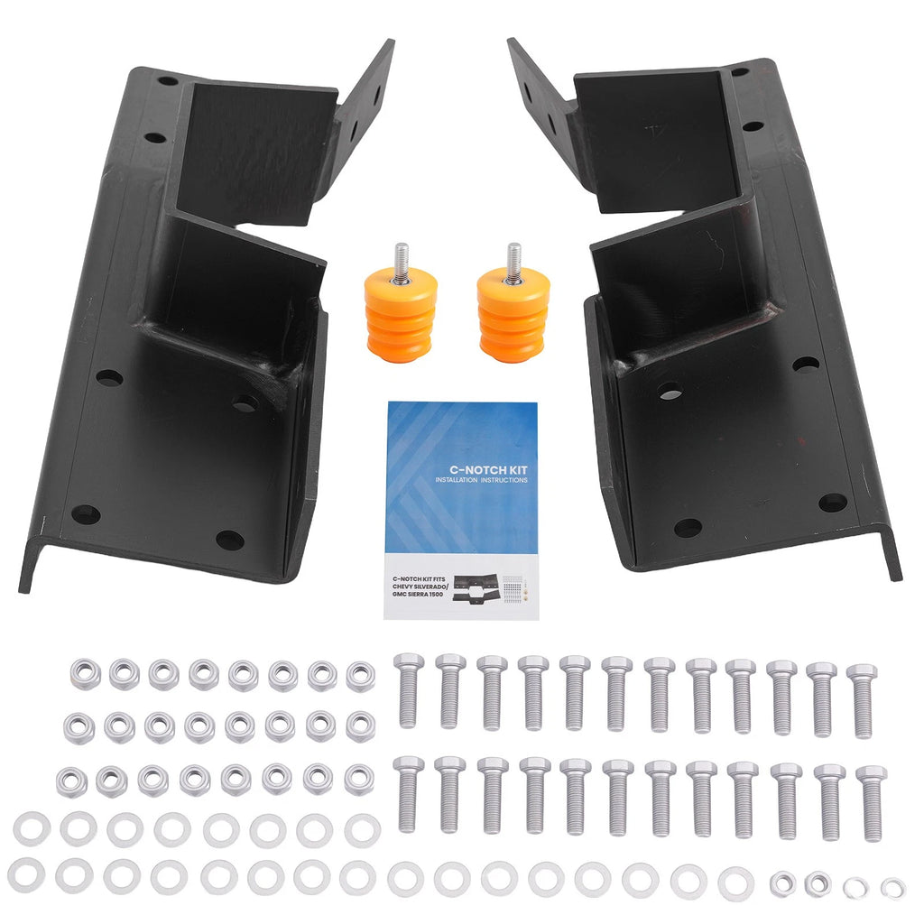 Rear C-Notch Bump Stops for Chevrolet Silverado 1500 Classic (2001–2007)