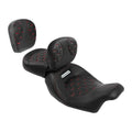 Driver & Passenger Seats with Backrest for Harley Touring CVO Road Glide (2009–2023)