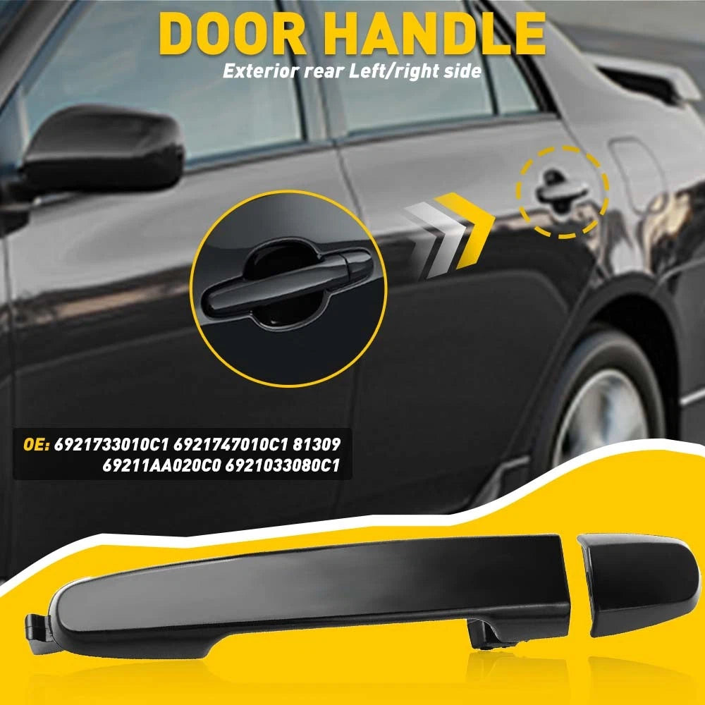 Exterior Door Handle for Toyota Corolla (2003–2013) Left Rear/Right Outer