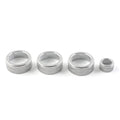 Silver AC Climate Control Knob Ring Cover for Honda Civic CR-V (2023–2024)