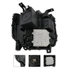 Full LED Left Black Projector Headlight Assembly for GMC Sierra 1500 (2016–2018)
