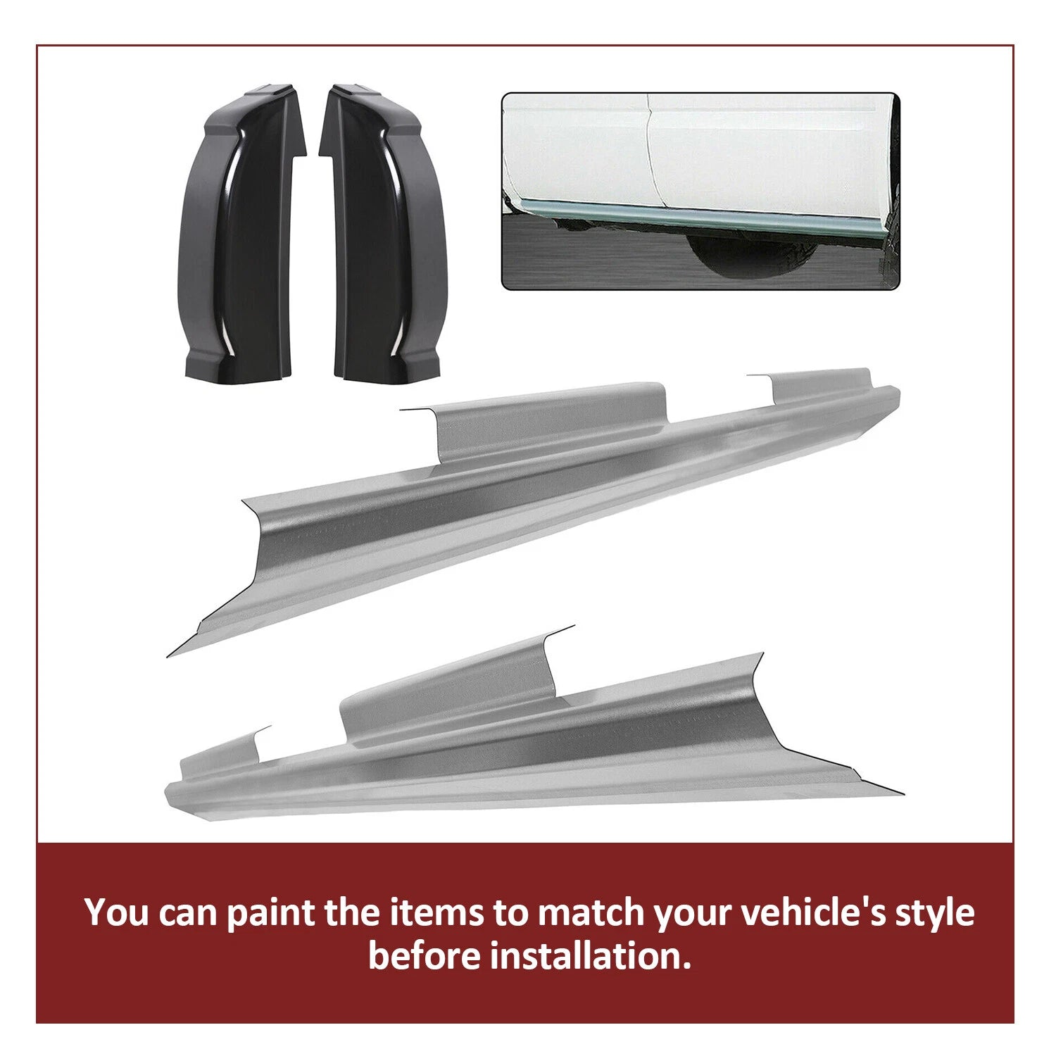 Rocker Panels & Cab Corners Kit for Chevy Silverado Sierra (1999–2007)