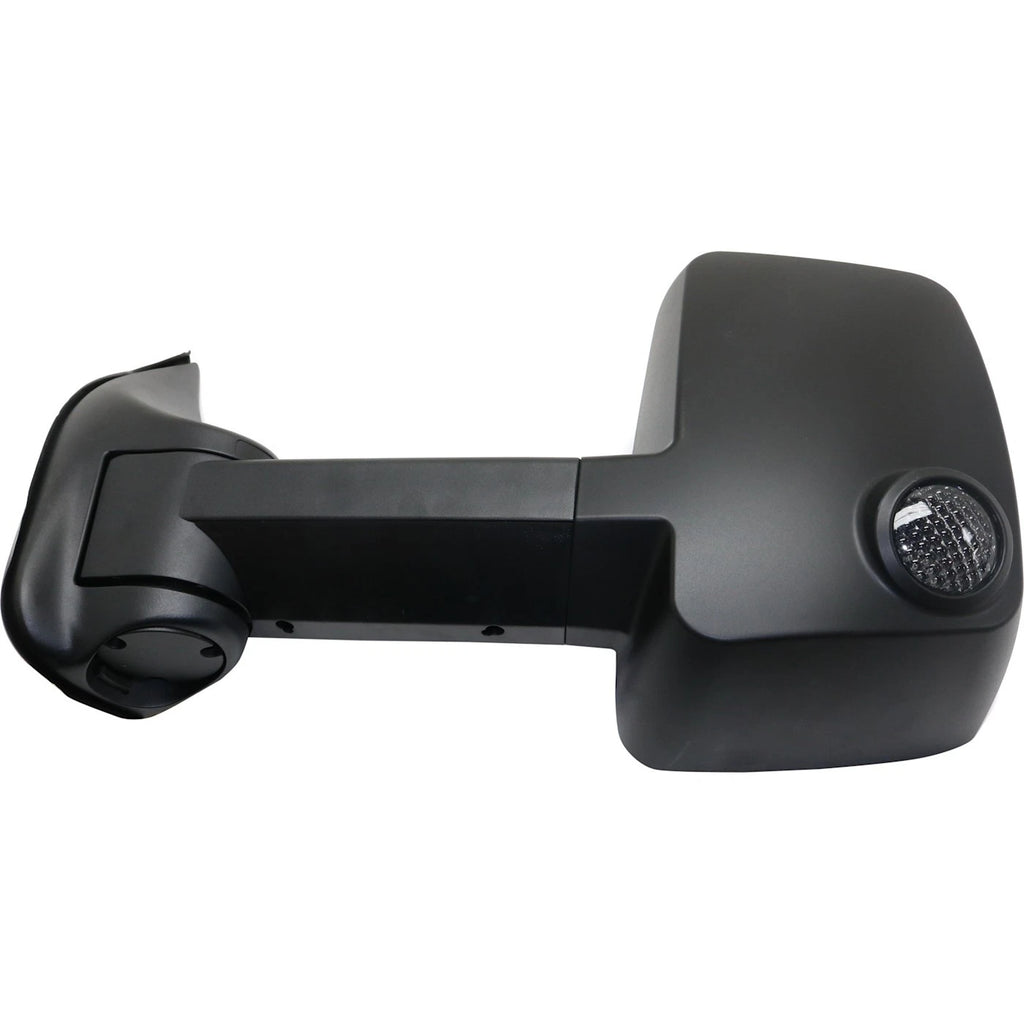 Towing Mirror for Ford E-350 Econoline (1992–1998) Left with Signal Light Black