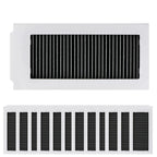 Set of 12 White Filters for Ecovacs X5 OMNI X5 PRO Vacuum Cleaner