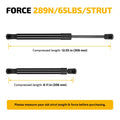 2X 12 Inch Gas Props Shocks for Camper Shell Side Window