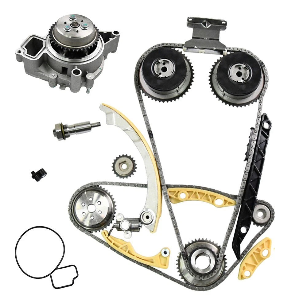 Timing Chain Kit Water Pump VVT Gear for Chevy Equinox Buick GMC 2009–2017 2.4L 2.2L