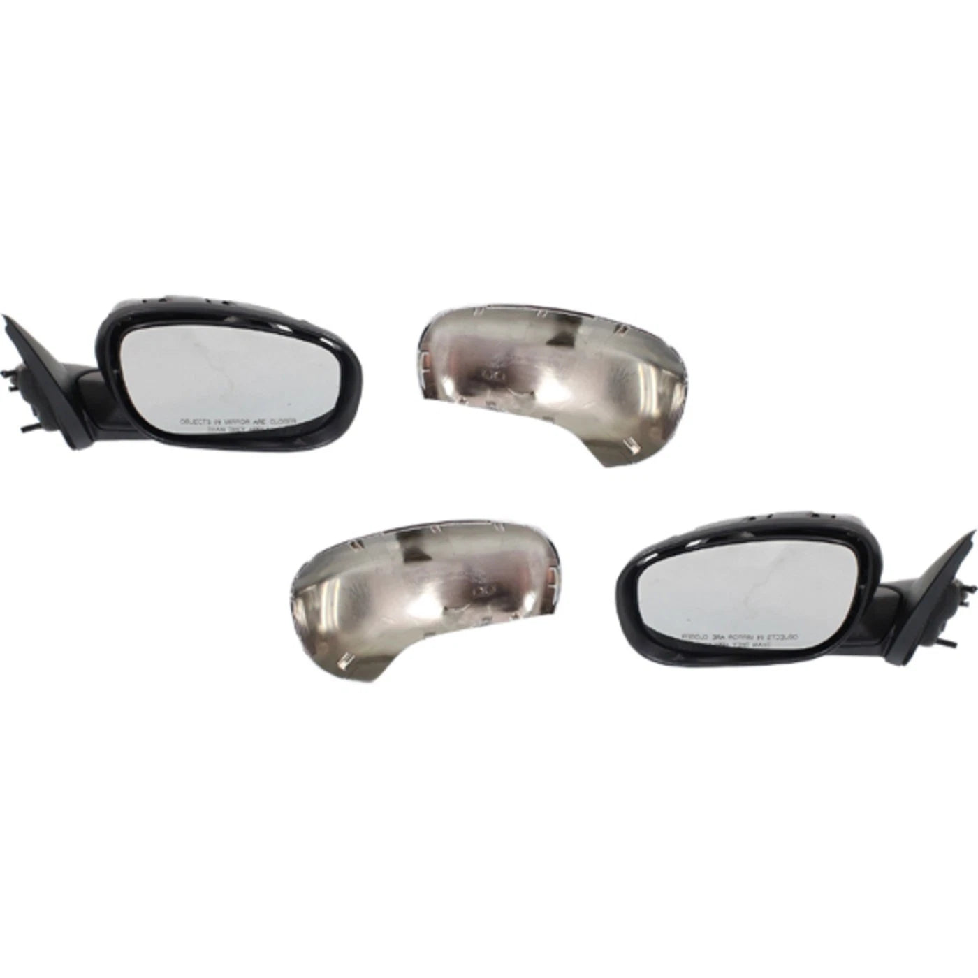 Set of 2 Heated Chrome Power Mirrors for Chrysler 300 (2005–2010)