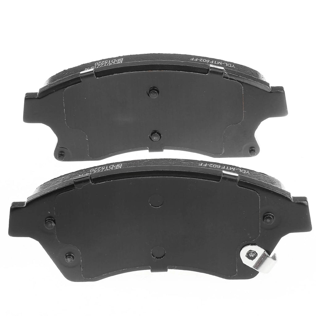 Front Disc Brake Rotors & Ceramic Pads for Chevy Cruze (2011-2015)